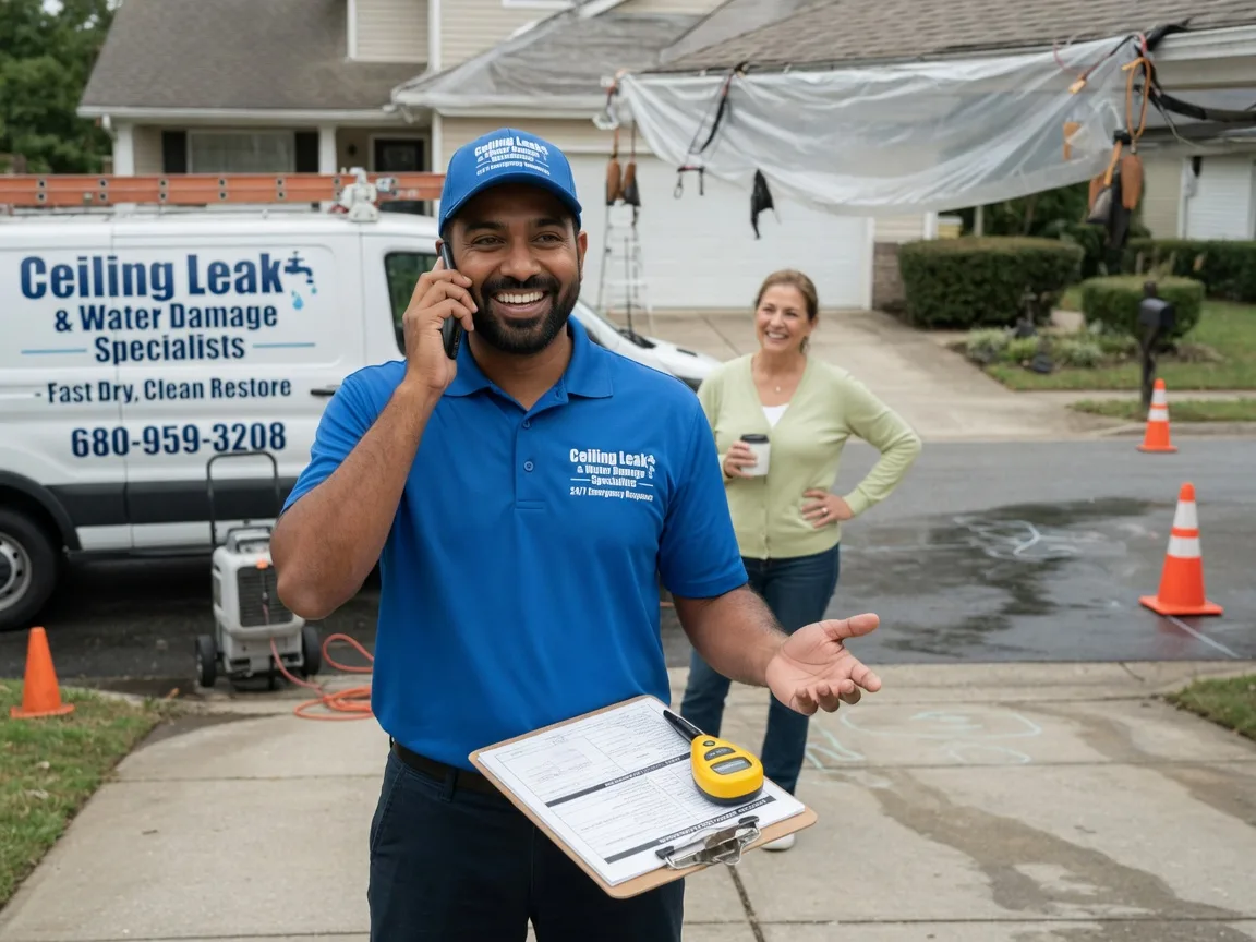 Ceiling Leak Cleanup Shawsville, VA FAQs